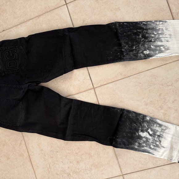 Dolce & Gabbana Black Slim Denim - Picture 4 of 6